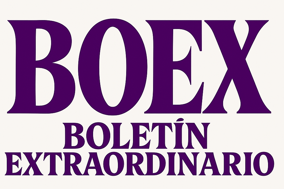 UN BOLETÍN EXTRAORDINARIO